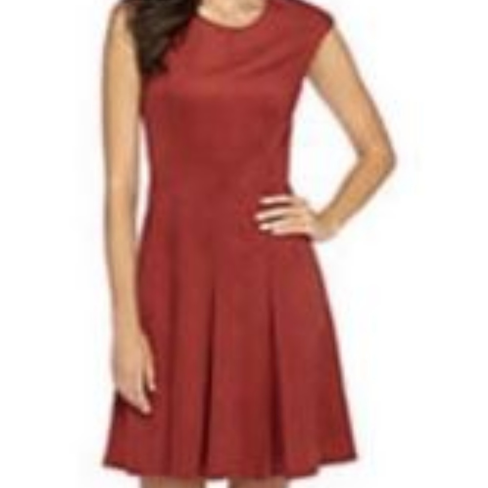 NWT Limited Faux Suede A-Line Dress